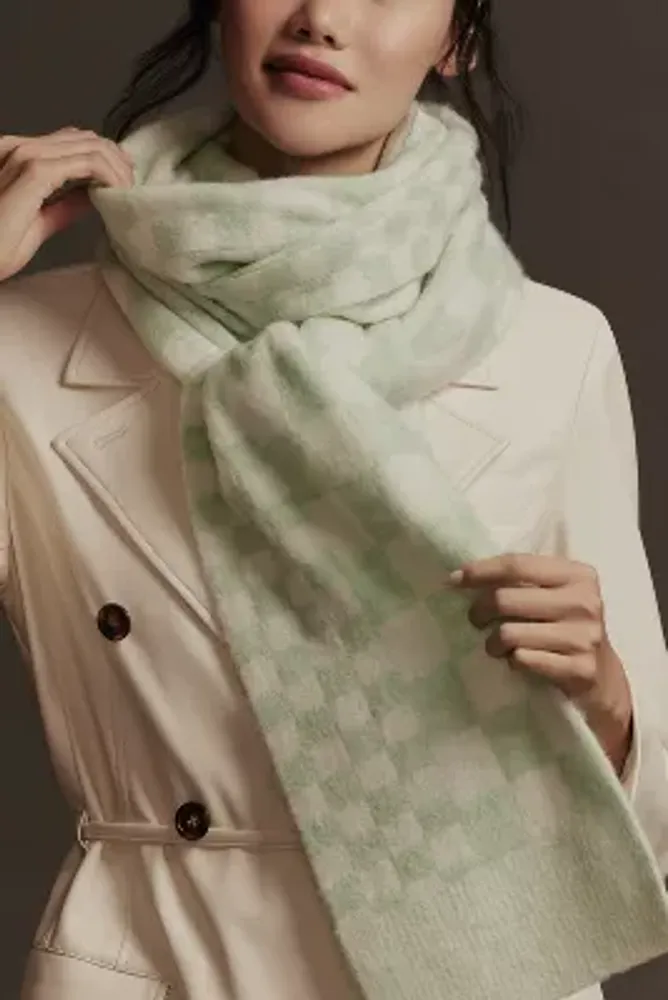 Maeve Checkered Scarf