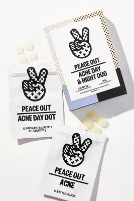 Peace Out Skincare Acne Day & Night Duo
