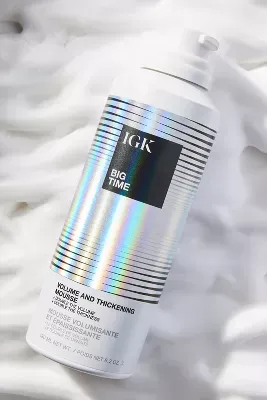 IGK Big Time Volume + Thickening Mousse