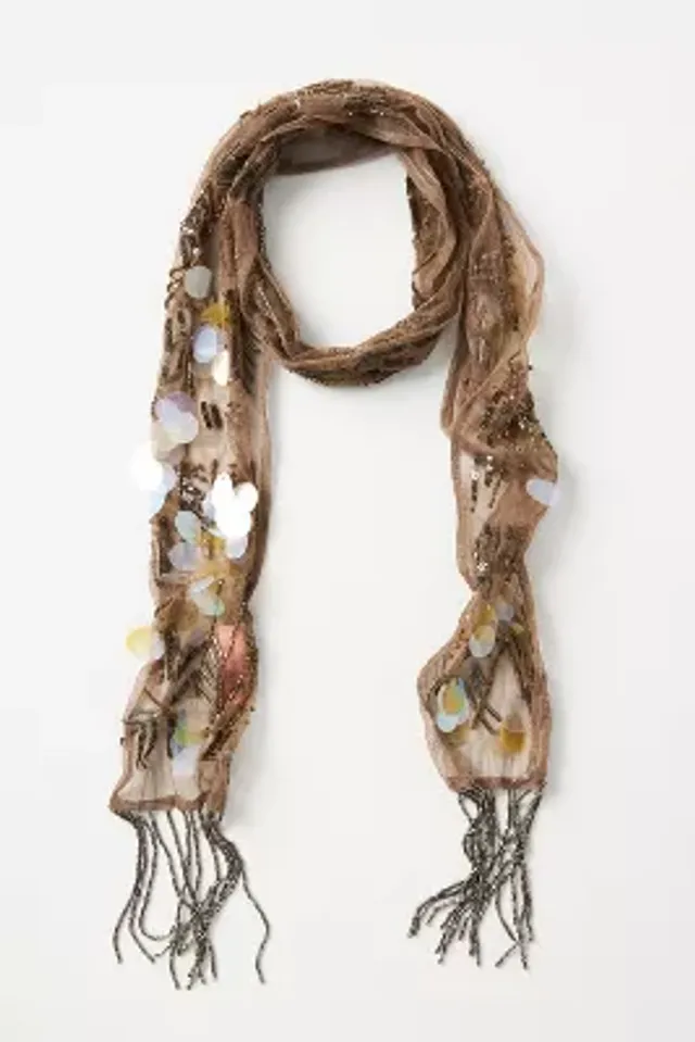 By Anthropologie Plaid Scarf