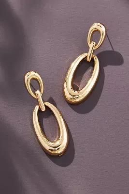 The Restored Vintage Collection: Oval Chain Dangle Earrings