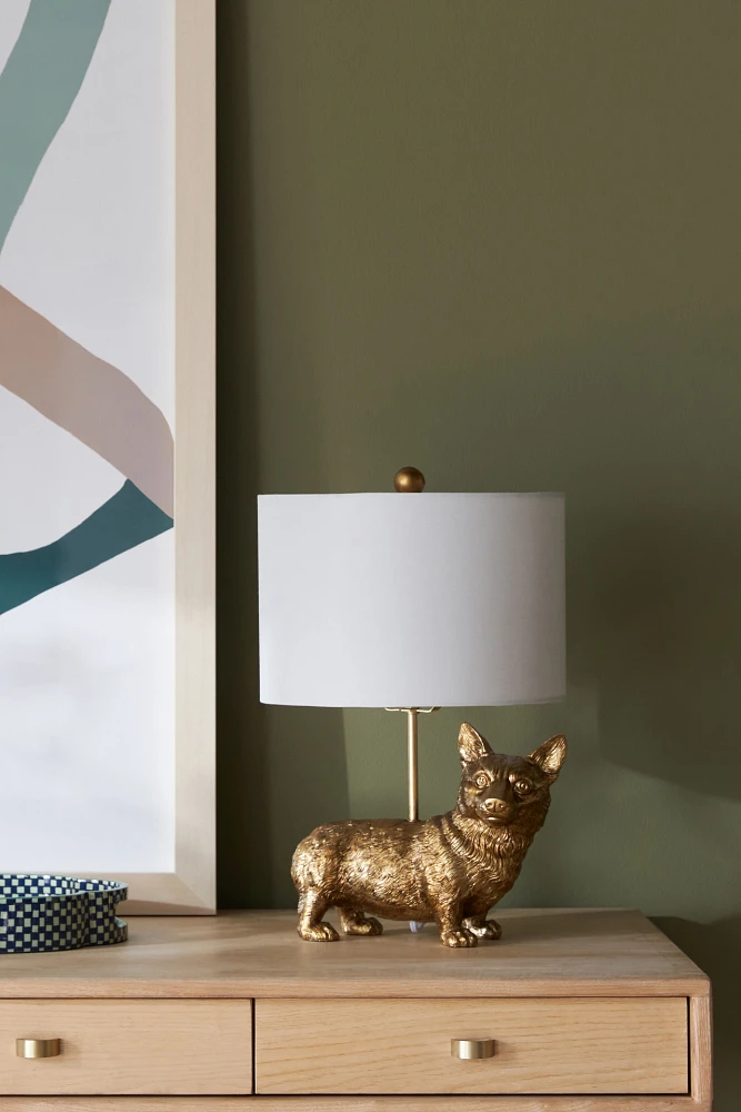 Dog Table Lamp