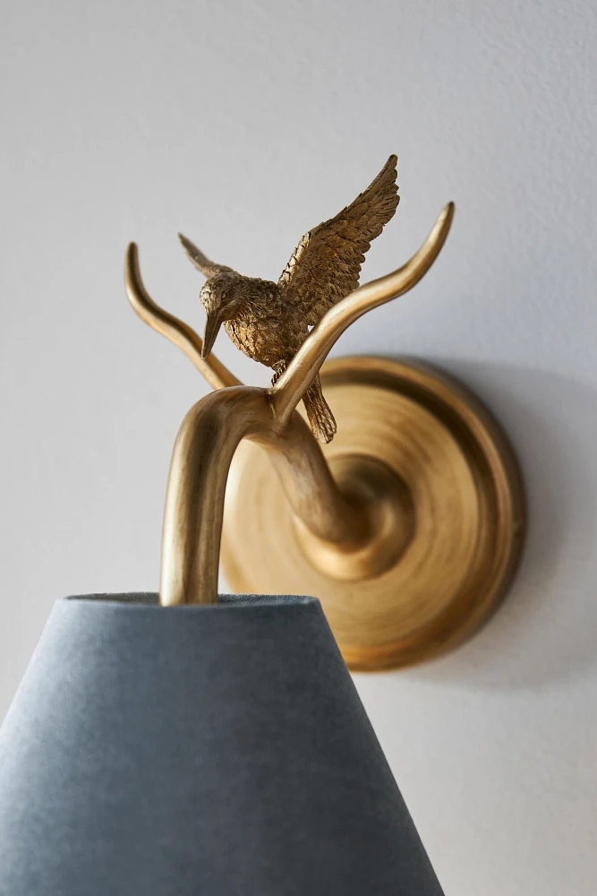 Hummingbird Sconce