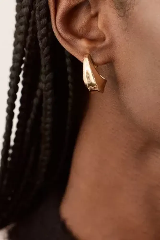 Structured Teardrop Earrings