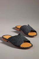 Carrie Forbes Salon Woven Slide Sandals