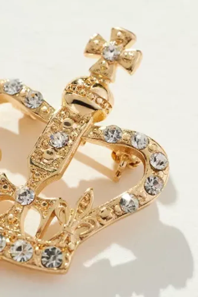 The Restored Vintage Collection: Royal Crown Brooch