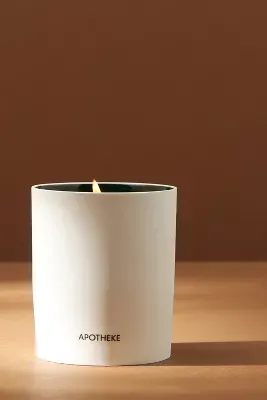 Apotheke Black Cypress Ceramic Jar Candle