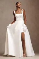 Wtoo by Watters Vivien Square-Neck A-Line Wedding Gown