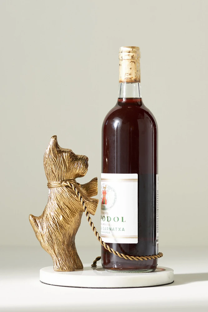 Scottie Wine Bottle Holder