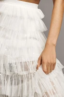 Helsi Brady Ruffled Tulle Midi Skirt