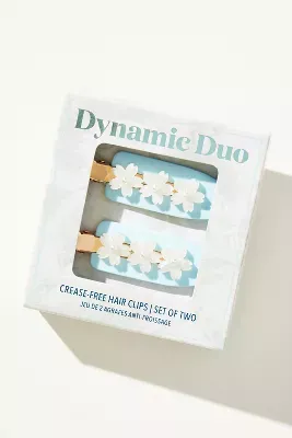 Dynamic Duo Crease-Free Hair Clips, Set of 2