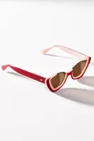 Lele Sadoughi Brickell Cat-Eye Sunglasses