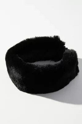 Wide Furry Headband