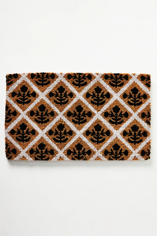 Block Print Doormat