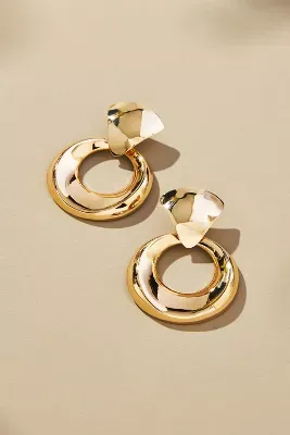 The Restored Vintage Collection: Geometric Drop Earrings