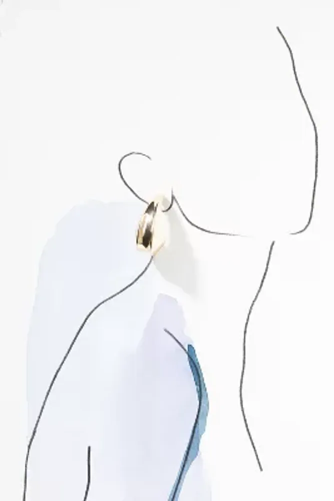 The Petra XL Wavy Drop Earrings