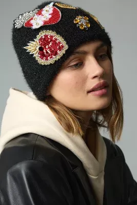 By Anthropologie Patch Beanie