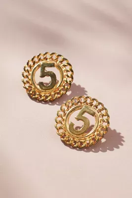 The Restored Vintage Collection: Numbered Post Earrings