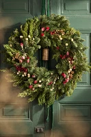 Fresh Greens + Berries Wreath