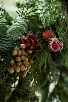 Fresh Greens + Berries Wreath