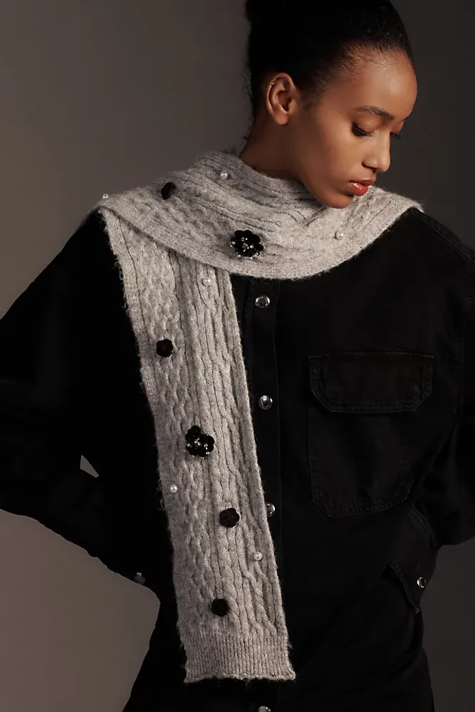 Maeve Embellished Sweater Shrug
