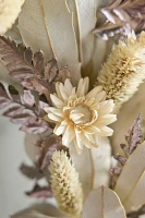 Dried Rose Gold Wreath