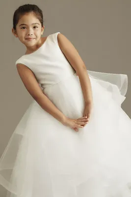 Princess Daliana Sequin Tulle Flower Girl Dress
