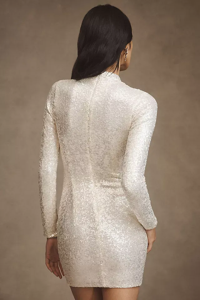 Helsi Milena Long-Sleeve Sequin Mini Dress