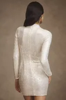 Helsi Simone Stretch Mesh Sequin Mini Dress