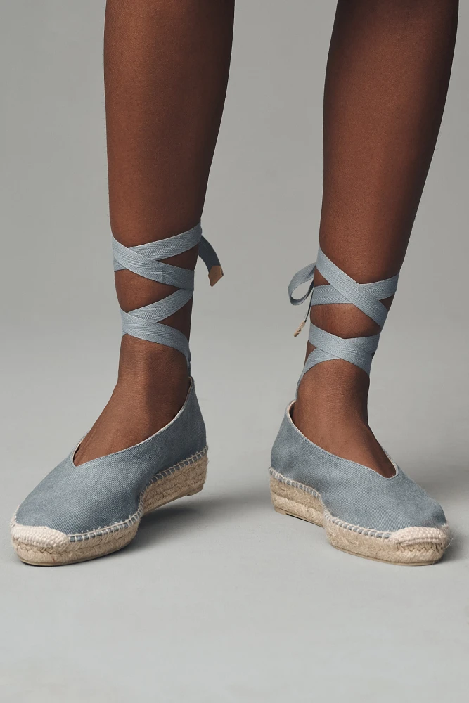 Castaner Gea Espadrille Wrap-Up Sandals