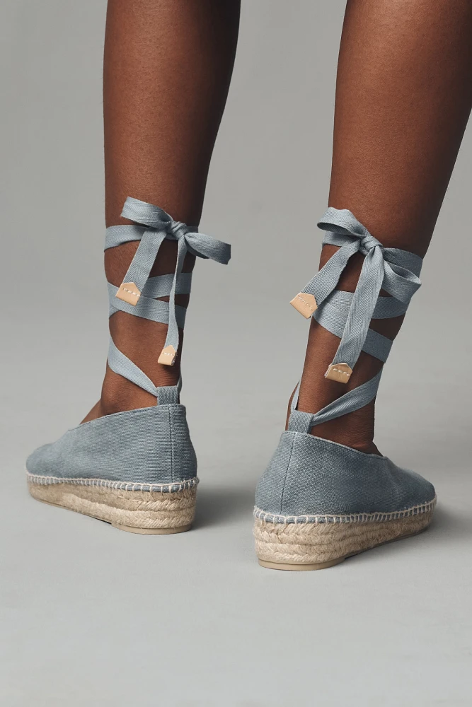 Castaner Gea Espadrille Wrap-Up Sandals