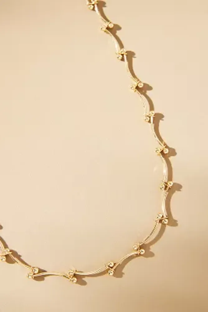 Squiggle Chain Necklace
