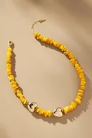 Logan Tay Orange Slice Heart Necklace