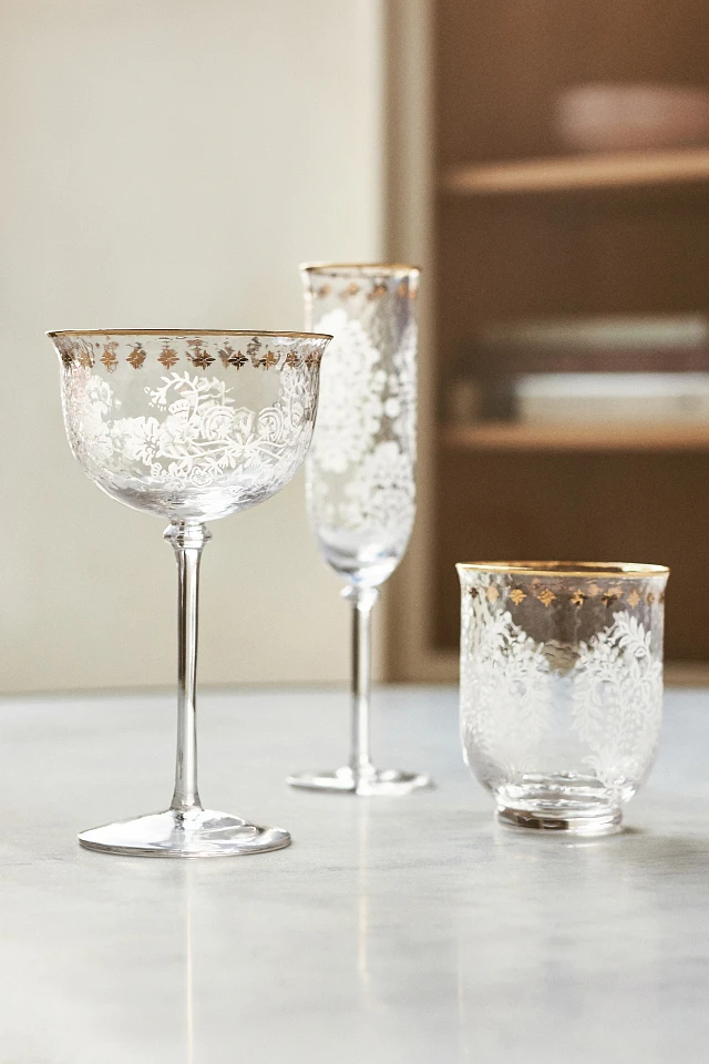 Anthropologie Sinna Wine Glasses, Set of 4 at MarketFair Shoppes in  Princeton, NJ