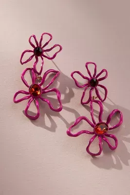 Mignonne Gavigan Mildred Lux Flower Earrings