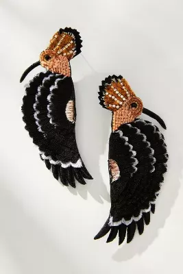 Mignonne Gavigan Hoopoe Bird Earrings