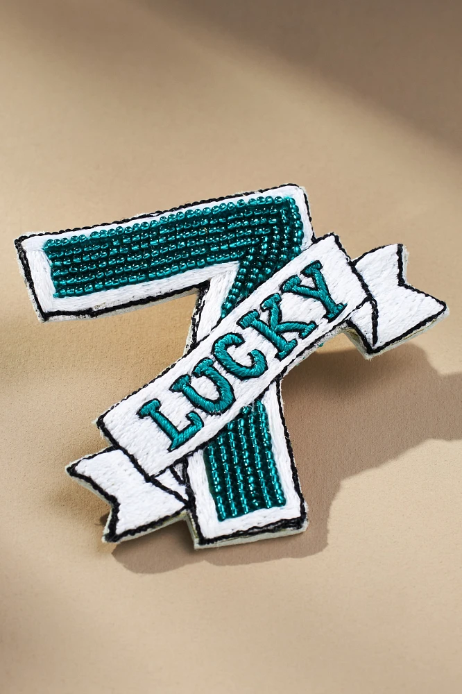 Mignonne Gavigan x Anthropologie Lucky 7 Brooch