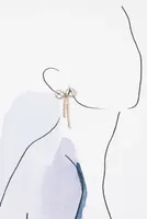 Crystal Bow Post Earrings