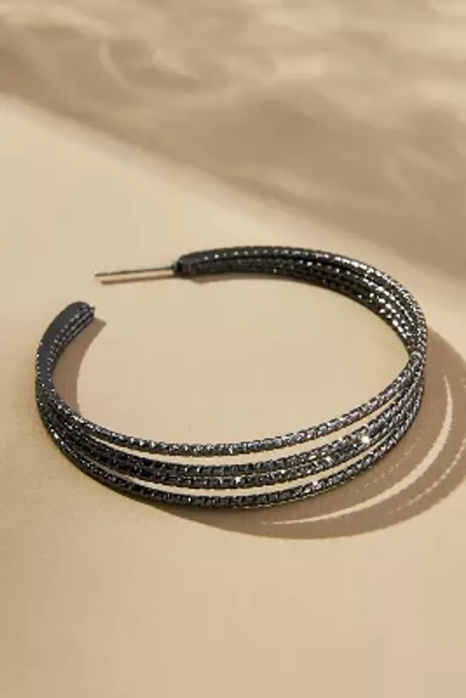Multi-Wire Hoop Earrings