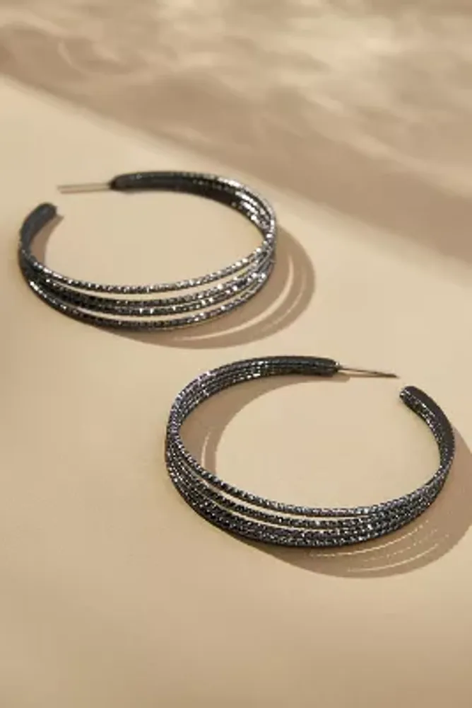 Multi-Wire Hoop Earrings