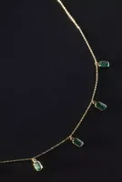 Emerald Drops Necklace