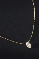 Pear-Shaped Diamond Necklace