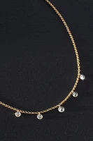 Diamond Drops Necklace