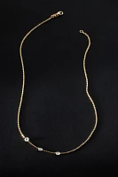 Triple-Diamond Chain Necklace