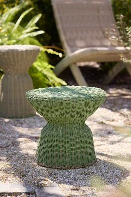 All Weather Wicker Side Table