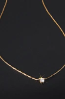 Single Floating Diamond Necklace