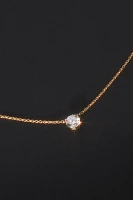 Single Floating Diamond Necklace