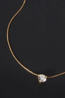 Single Floating Diamond Necklace