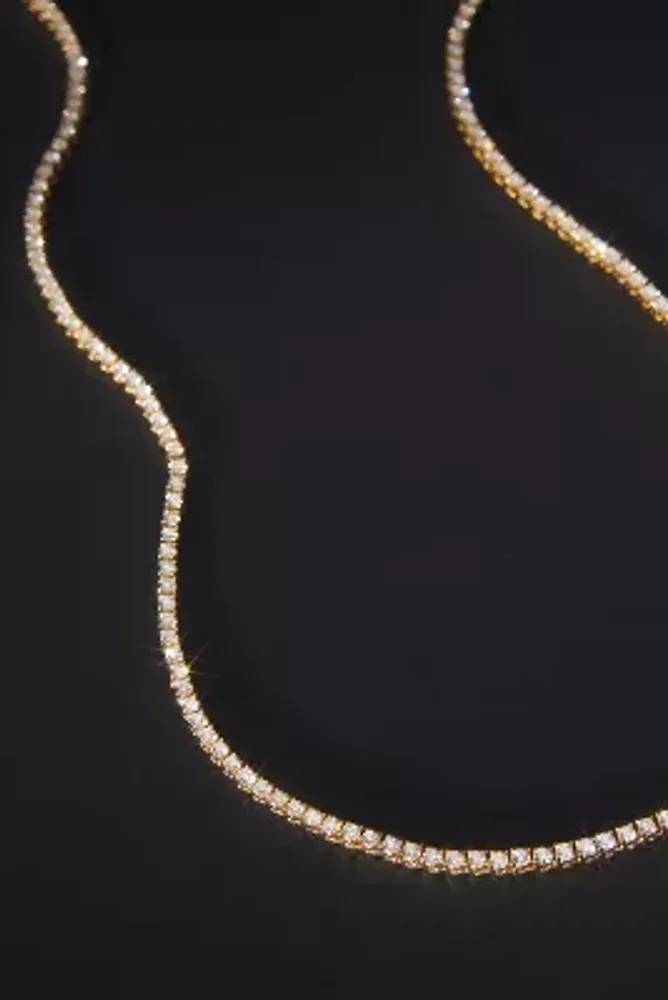 Classic 4-Prong Diamond Necklace
