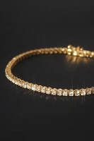 Bezel Disc Diamond Bracelet